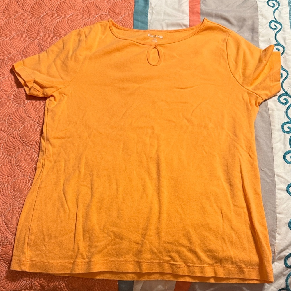 White Stag Bright Orange Women's Short Sleeve Top